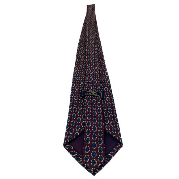 XMI 325 SERIES for NORDSTROM Oval Geometric All Silk Tie Made in USA - Picture 10 of 15